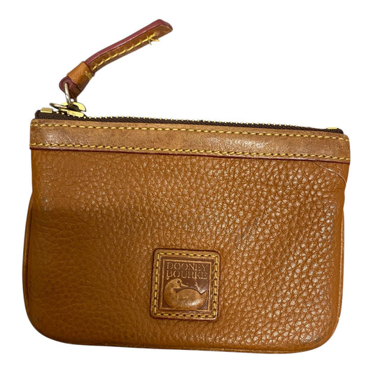 Coin Purse Designer By Dooney And Bourke In Brown, Size:Small