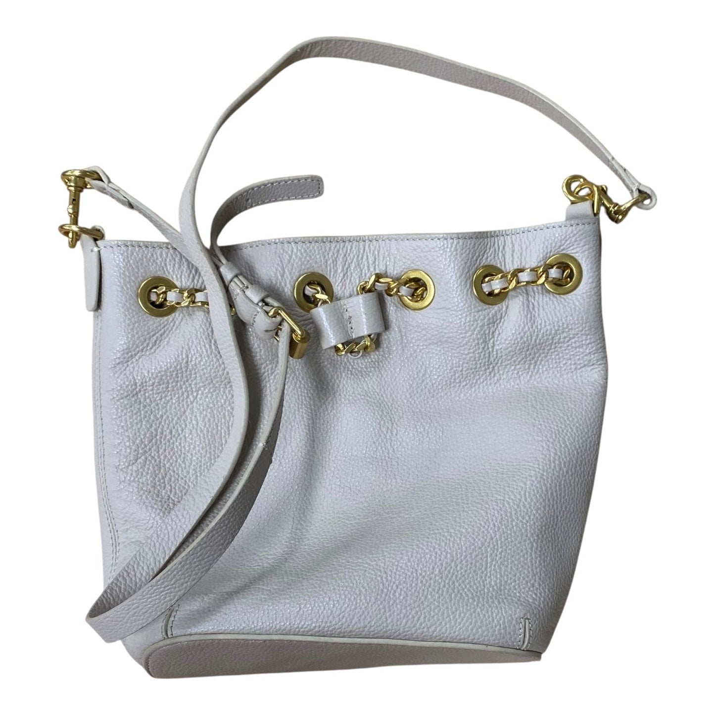 Crossbody Designer By Rebecca Minkoff In Tan, Size:Medium