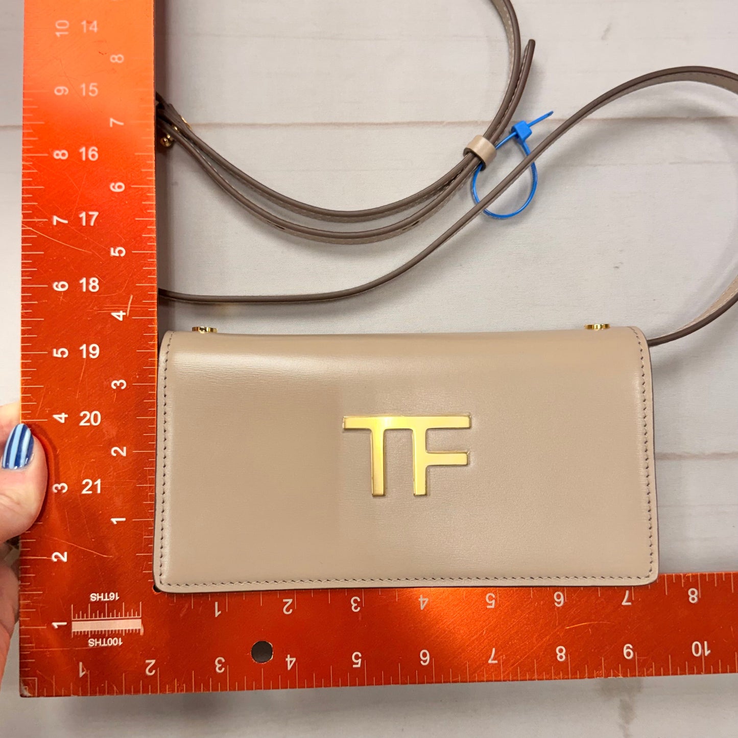 Crossbody Luxury Designer By Tom Ford, Size: Small