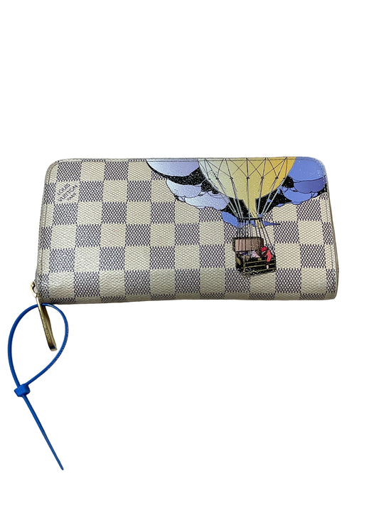 Wallet Luxury Designer By Louis Vuitton In Checkered Pattern, Size:Medium