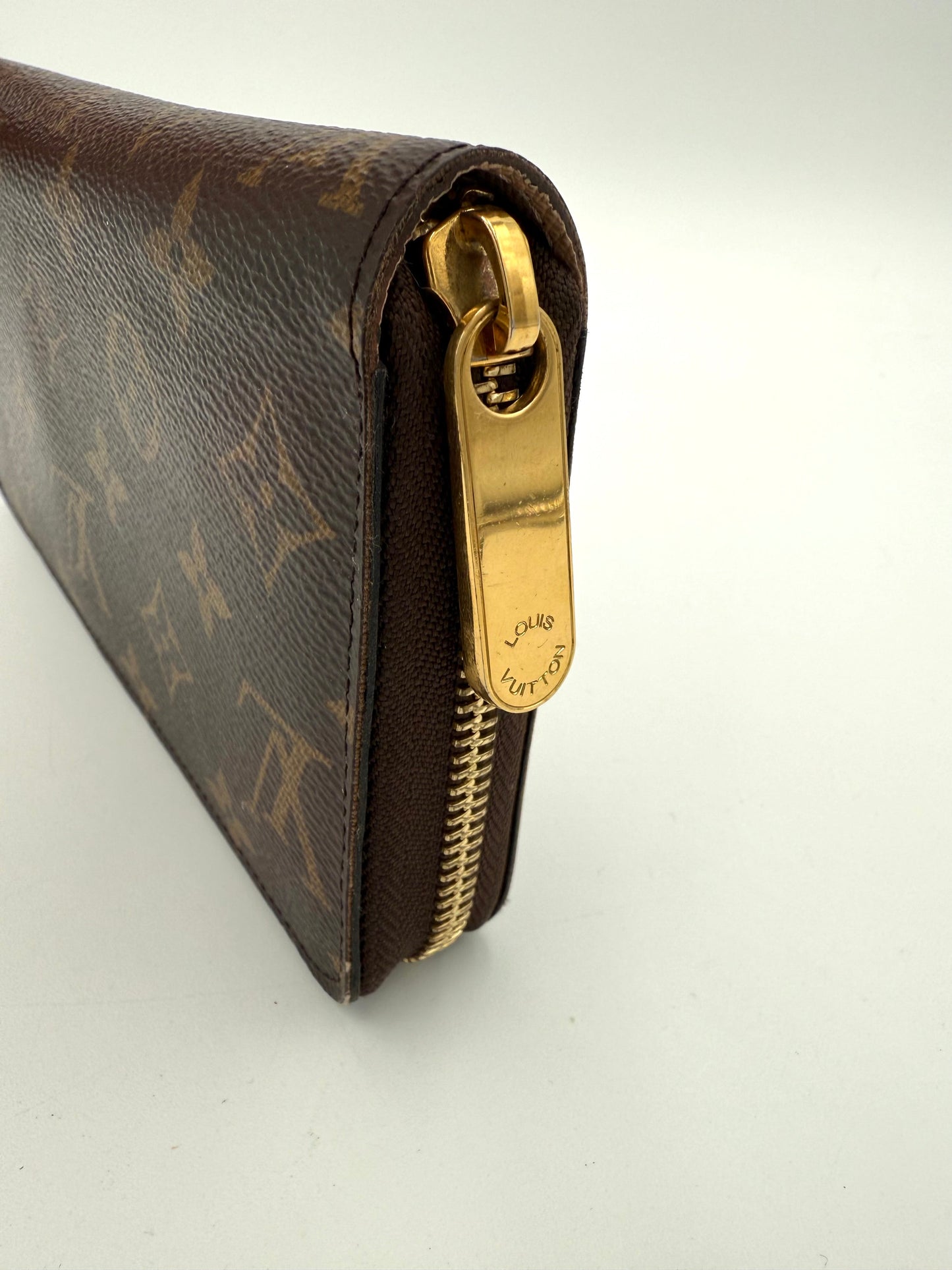 Wallet Luxury Designer By Louis Vuitton In Brown & Tan, Size:Large