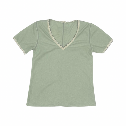 Top Ss By Pol In Green, Size:M