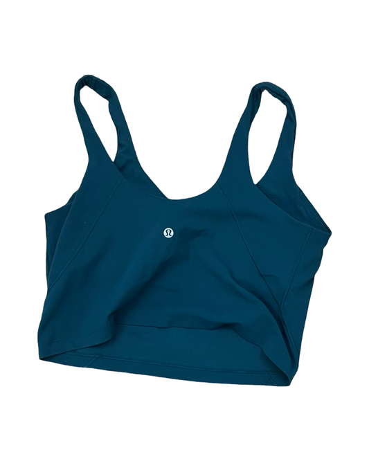 Athletic Bra By Lululemon In Green, Size:L