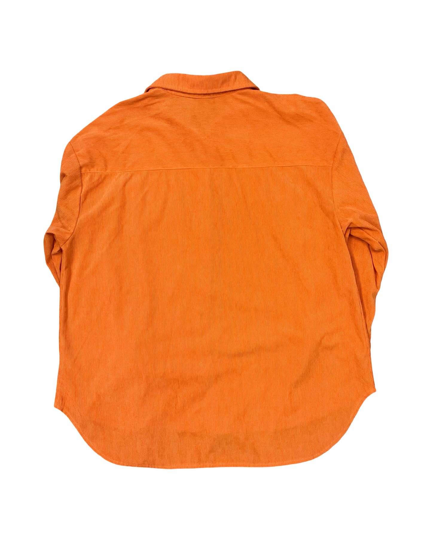 Blouse 3/4 Sleeve By Shein In Orange, Size:1X