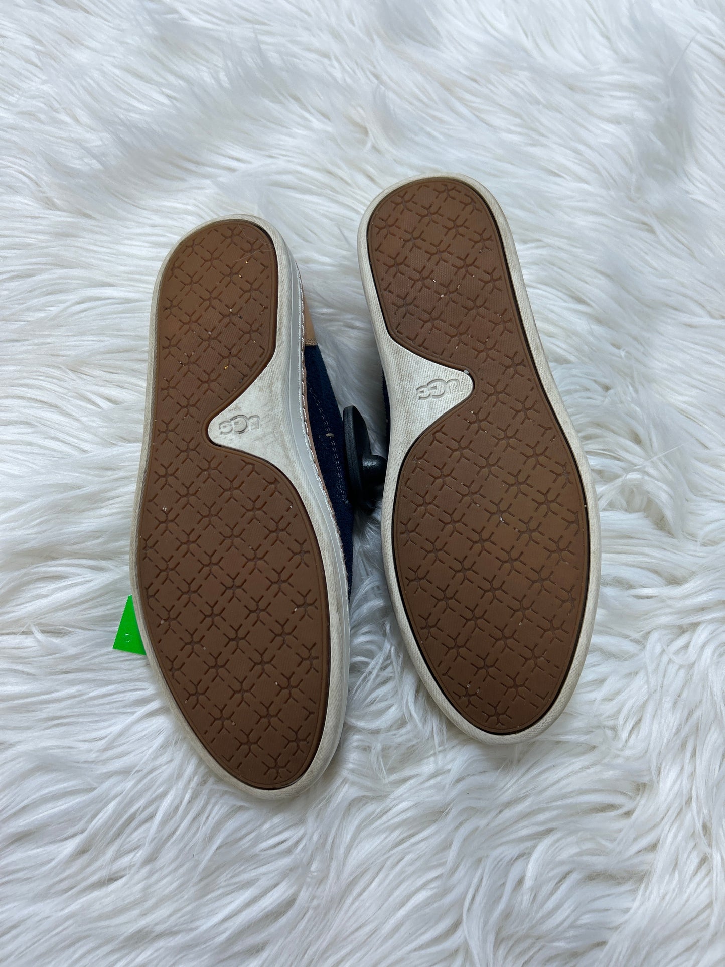 Shoes Flats By Ugg In Navy, Size:6.5