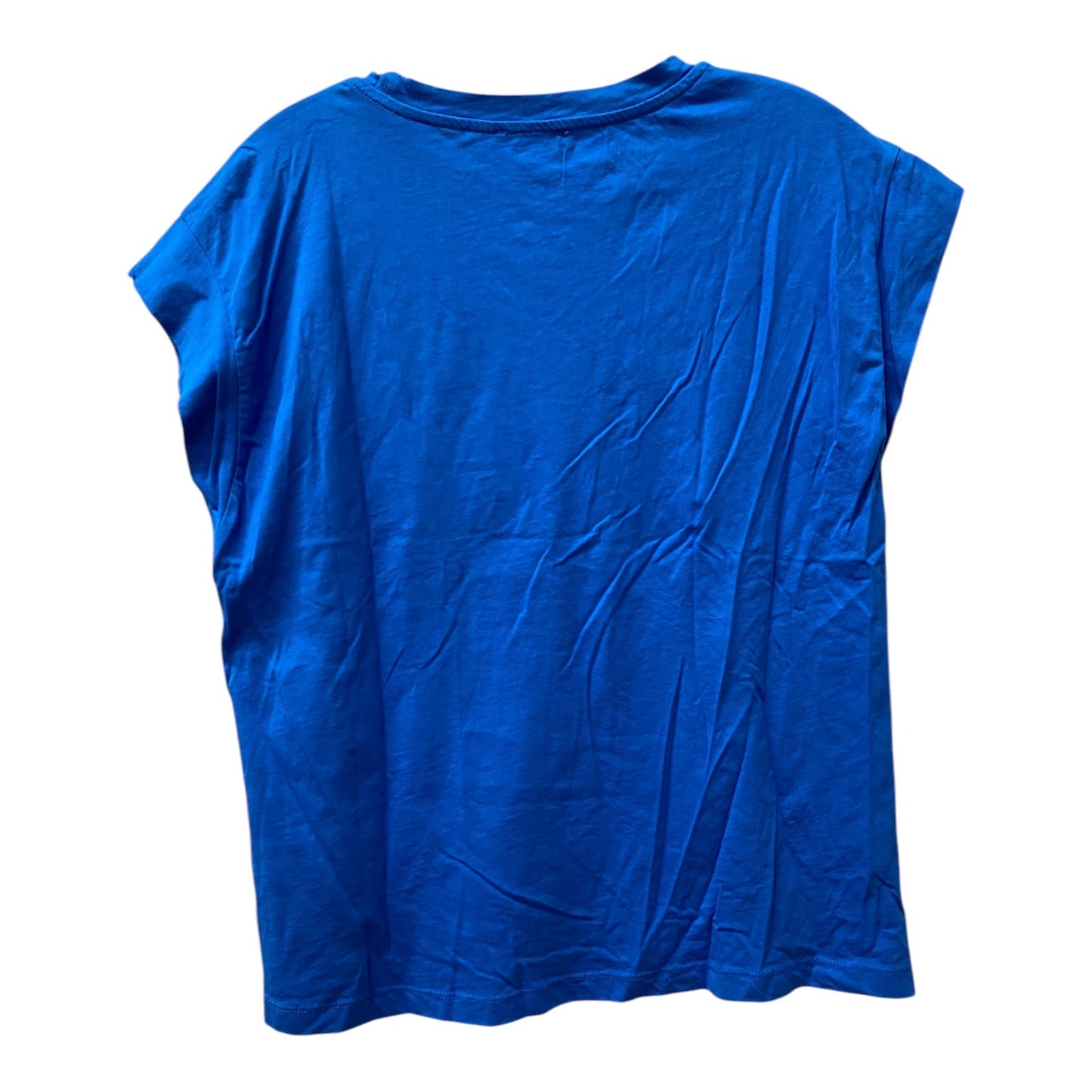 Top Ss By Zara In Blue, Size:S