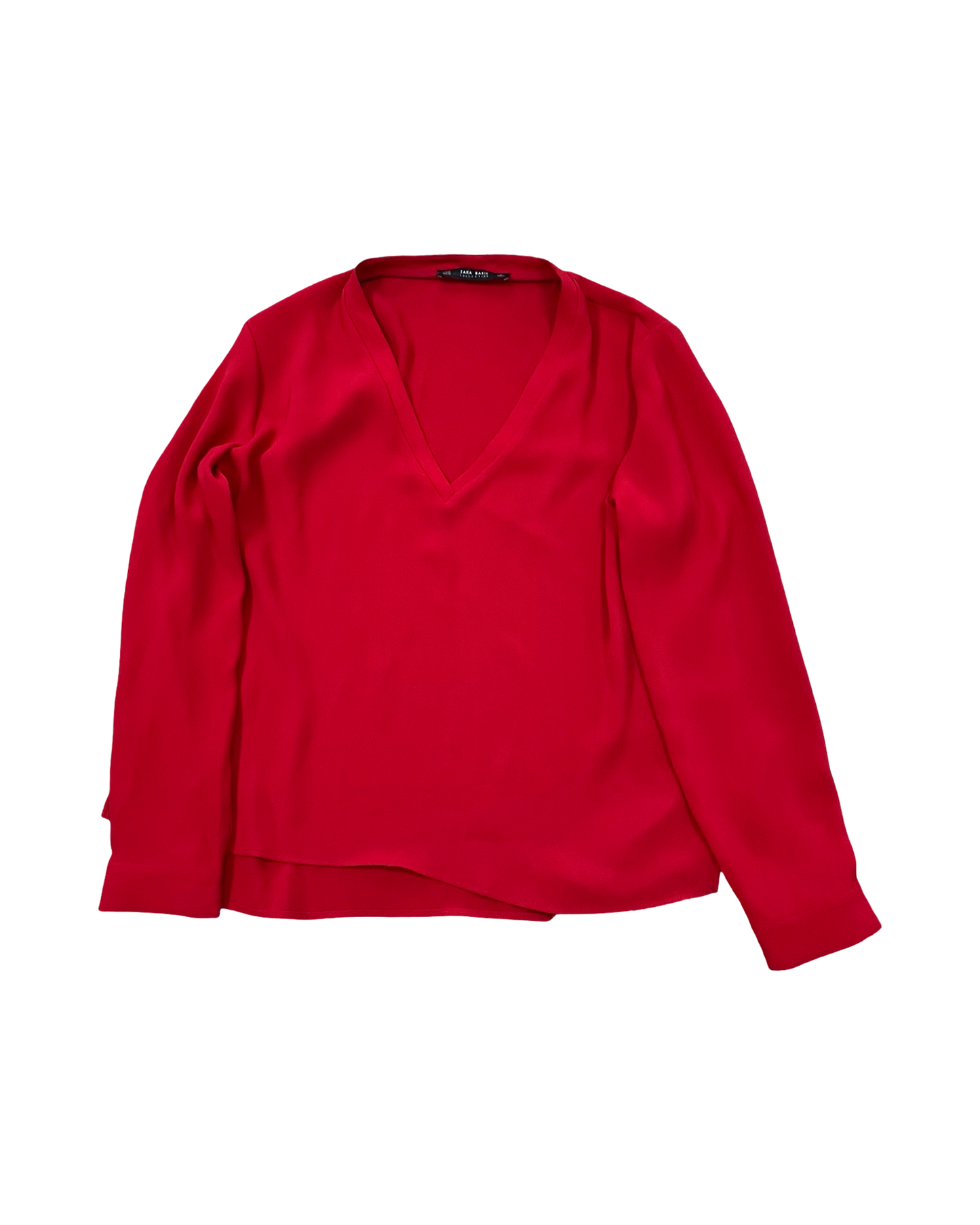 Top Ls By Zara In Red, Size:Xl