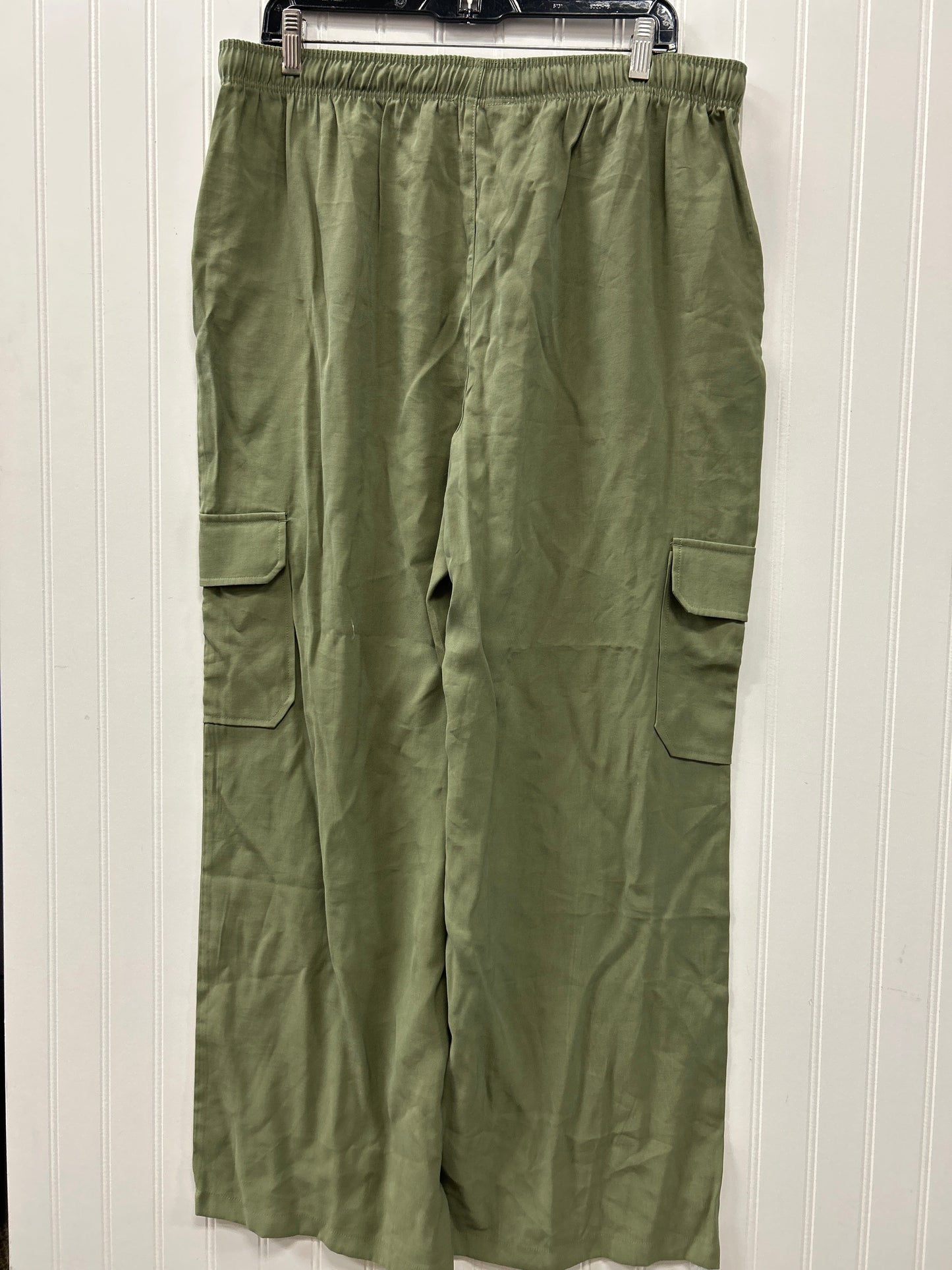 Pants Linen By And Now This In Green, Size:Xl