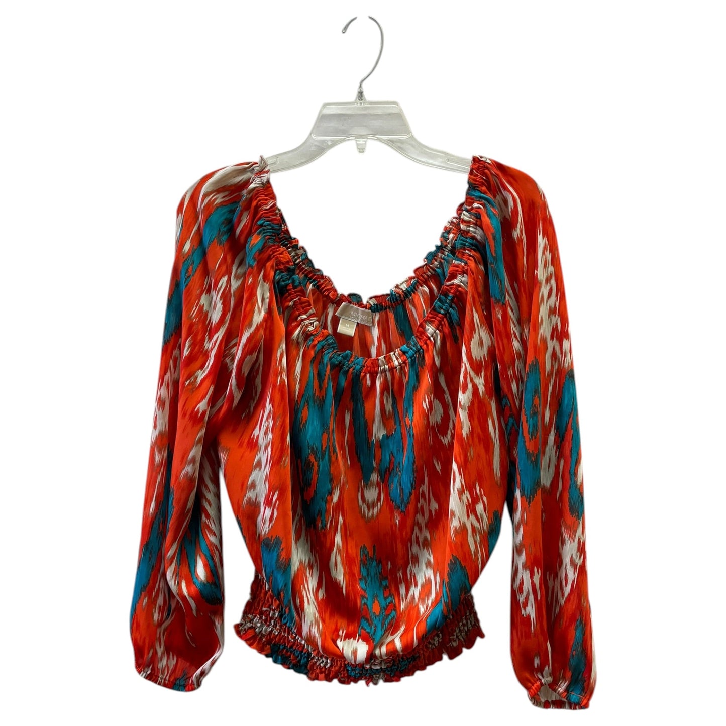 Top Ls Designer By Michael Kors In Orange, Size:M