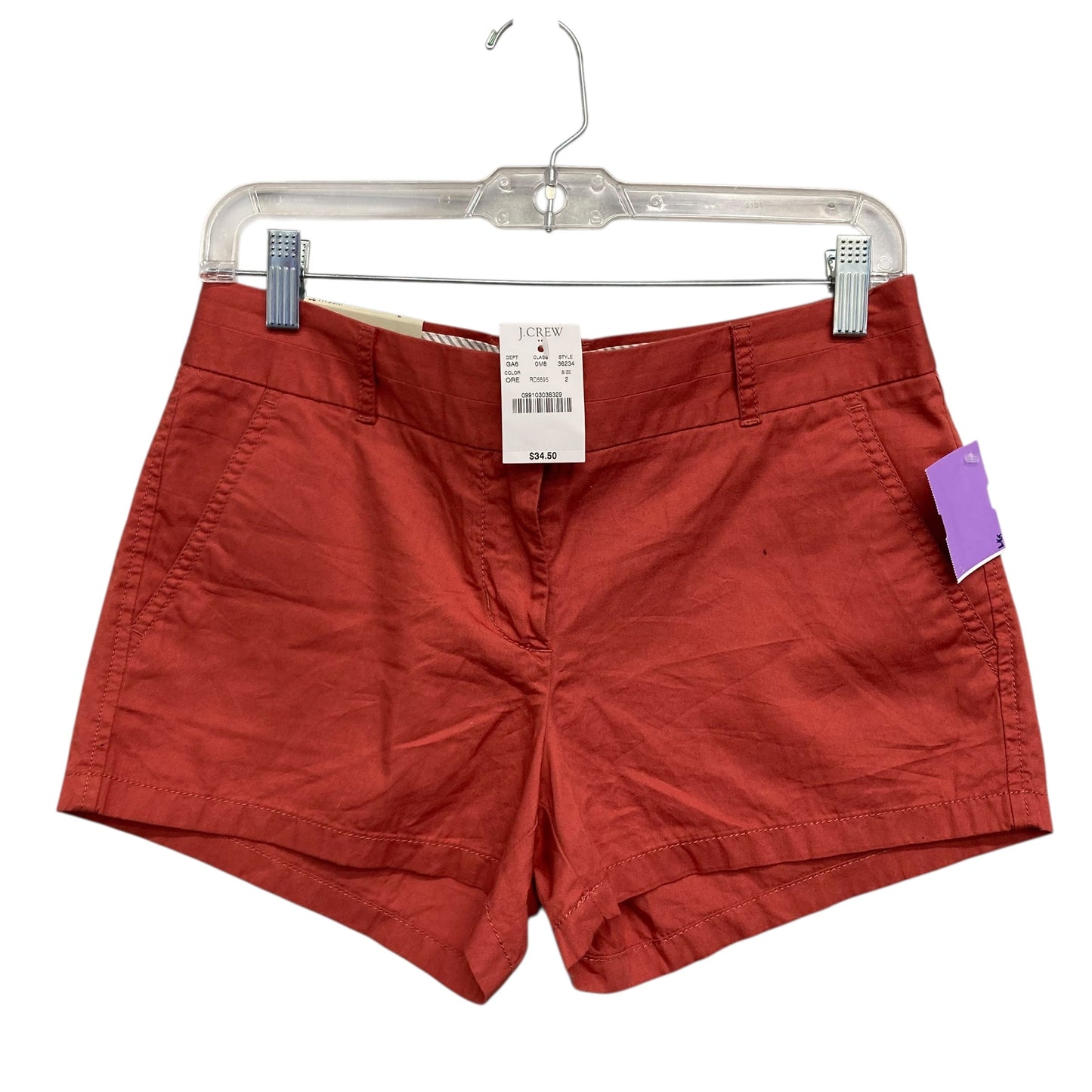 Shorts By J. Crew In Red, Size:2