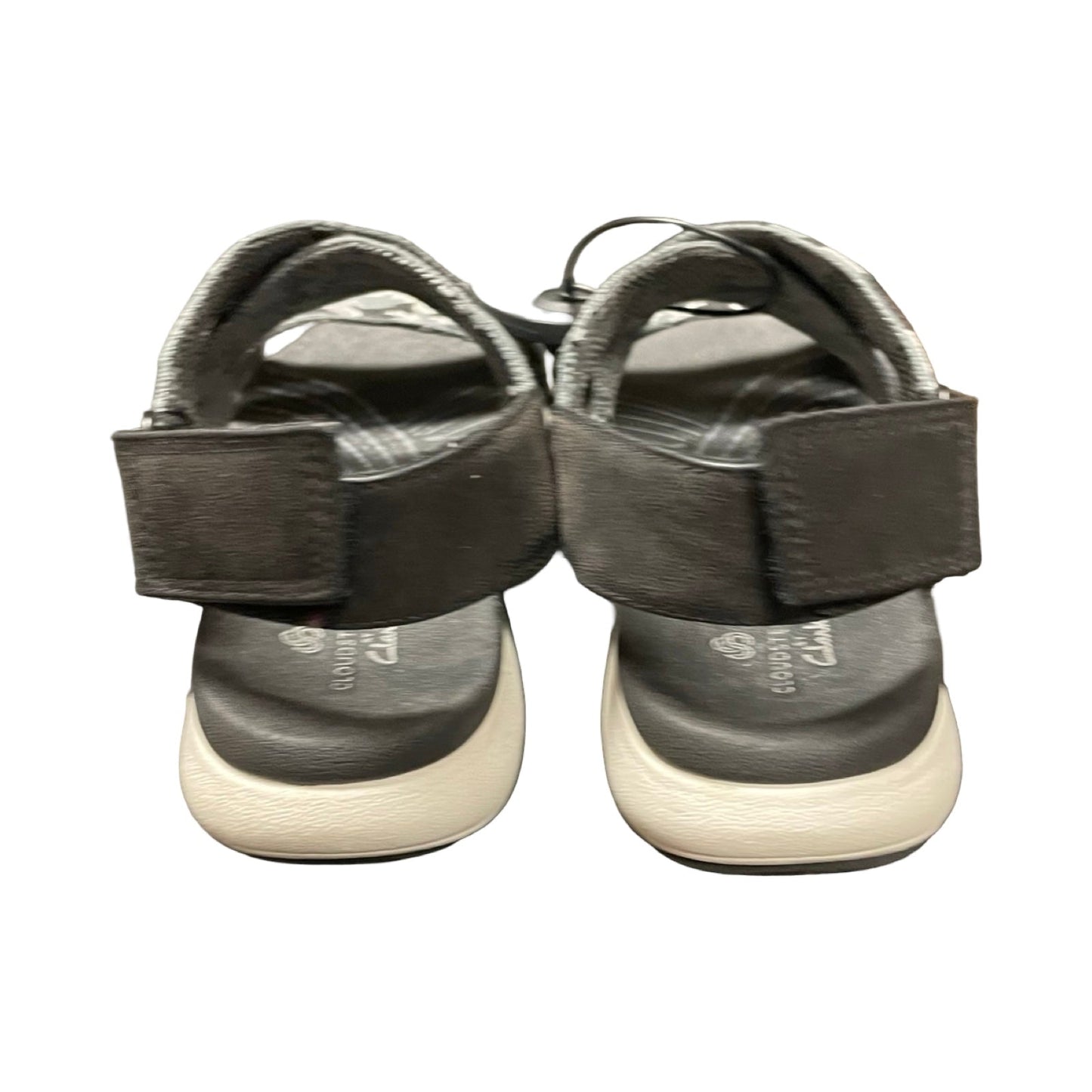 Sandals Flats By Clarks In Grey, Size:6