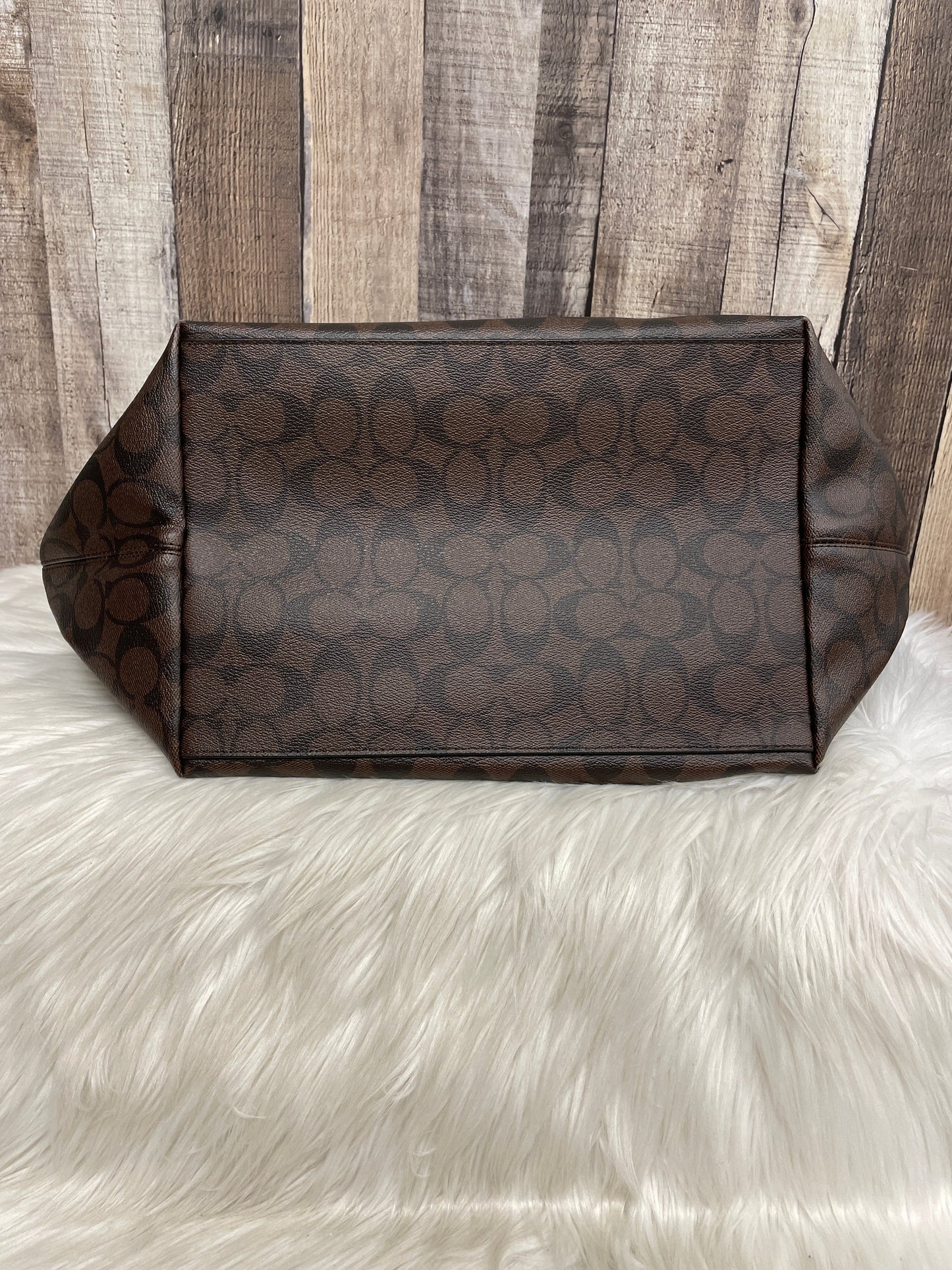 Tote Designer By Coach, Size: Large