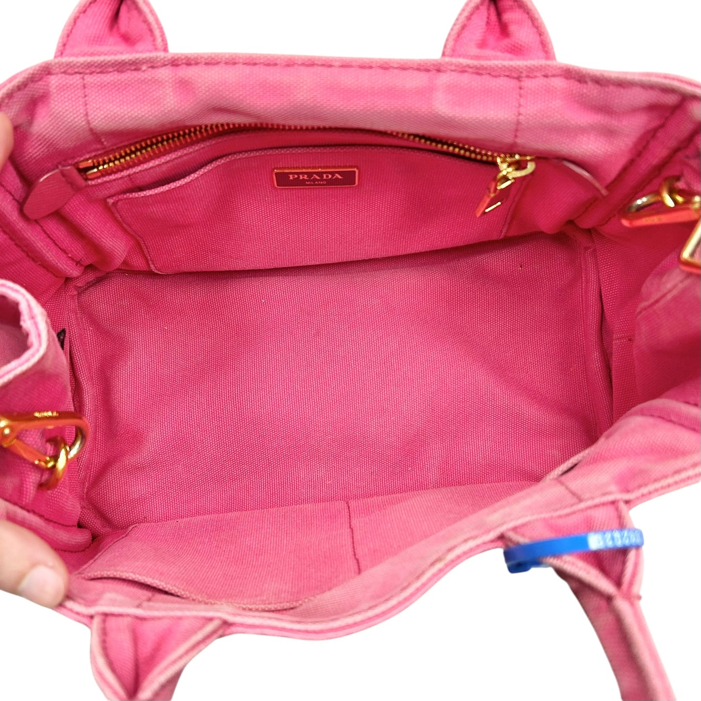 Tote Luxury Designer By Prada, Size: Medium
