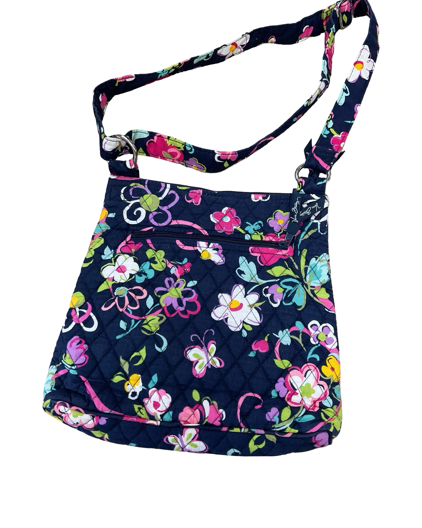 Crossbody By Vera Bradley In Navy, Size:Medium