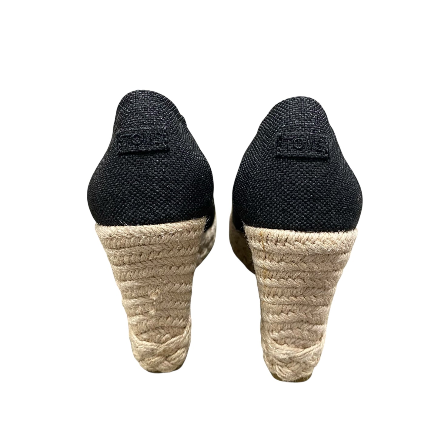Shoes Heels Wedge By Toms In Black, Size:6.5
