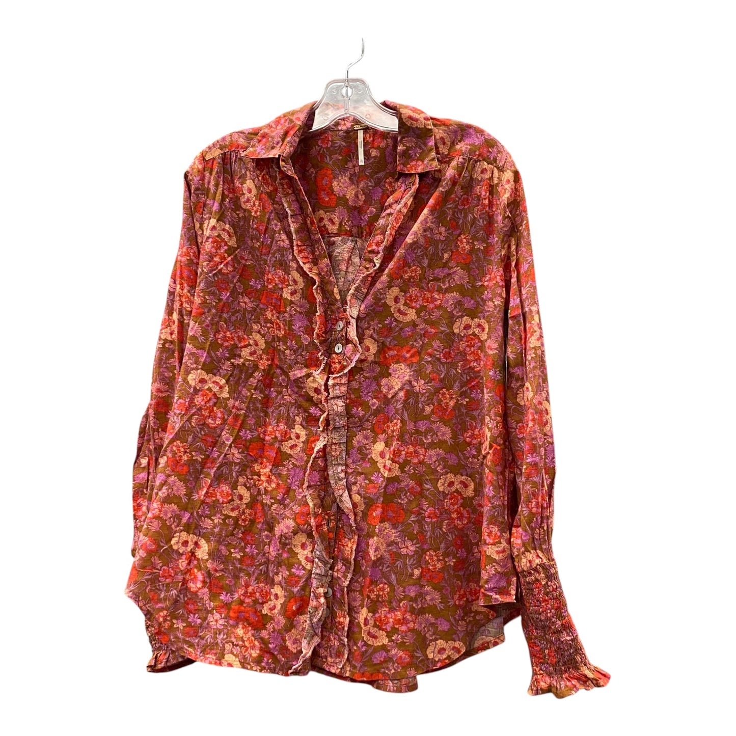 Top Ls By Free People In Red, Size:Xs
