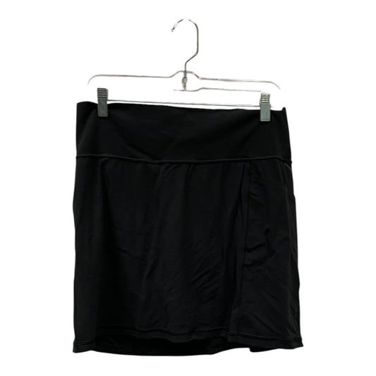 Athletic Skort By Athleta In Black, Size:L