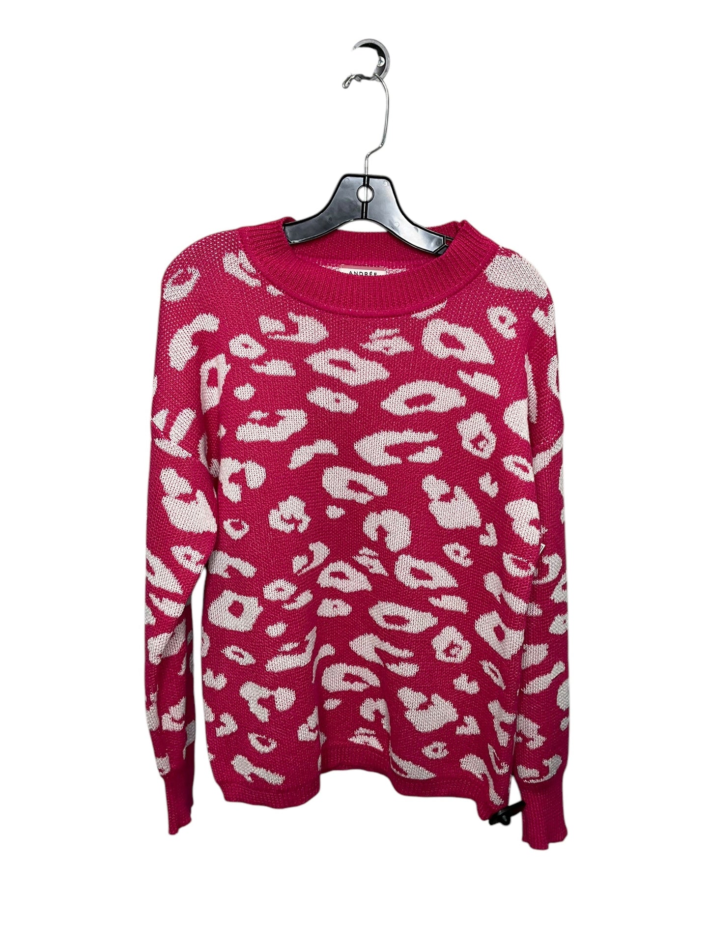Sweater By Andree By Unit In Animal Print, Size: S