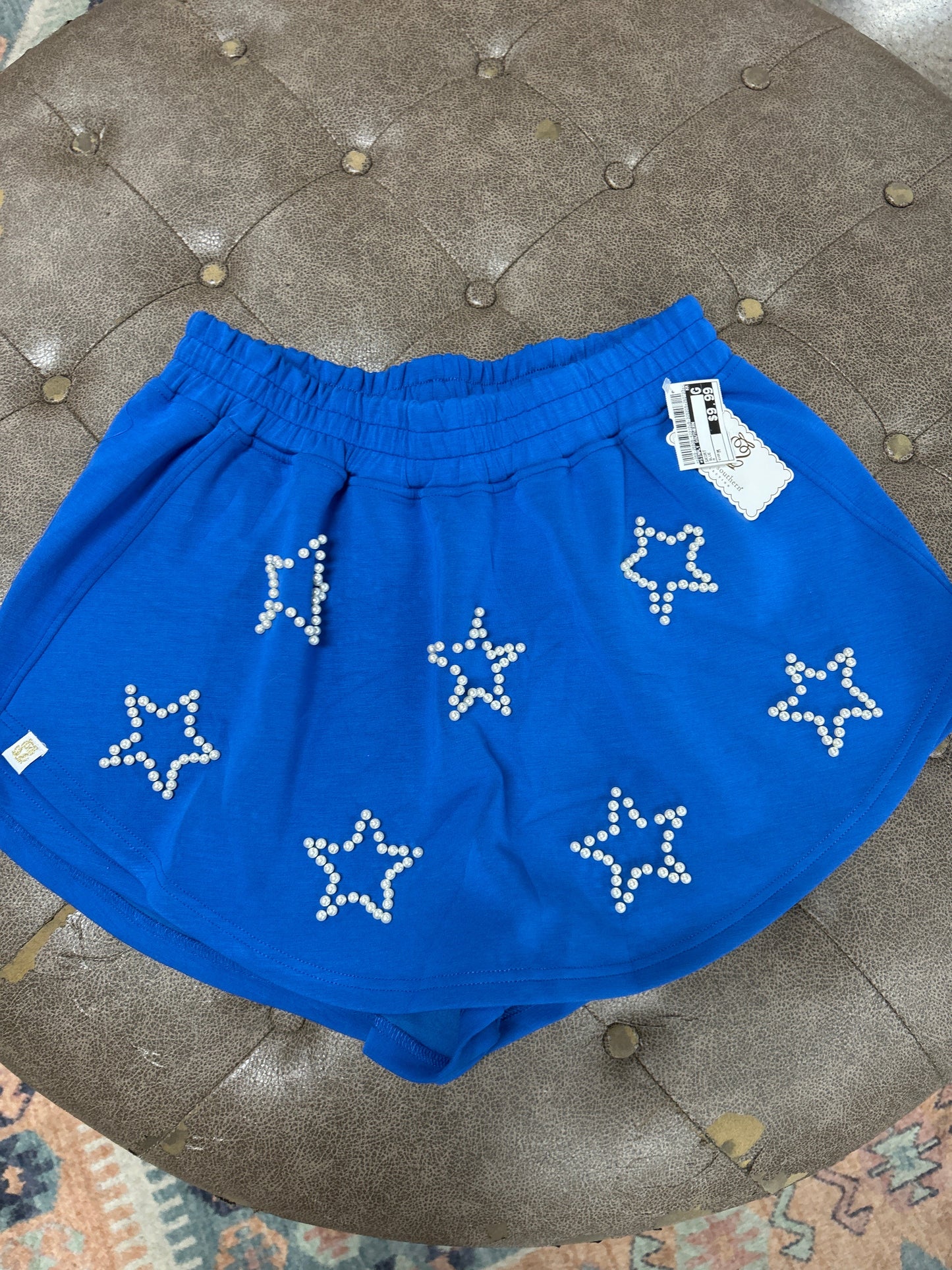 Skort By Simply Southern In Blue, Size:M