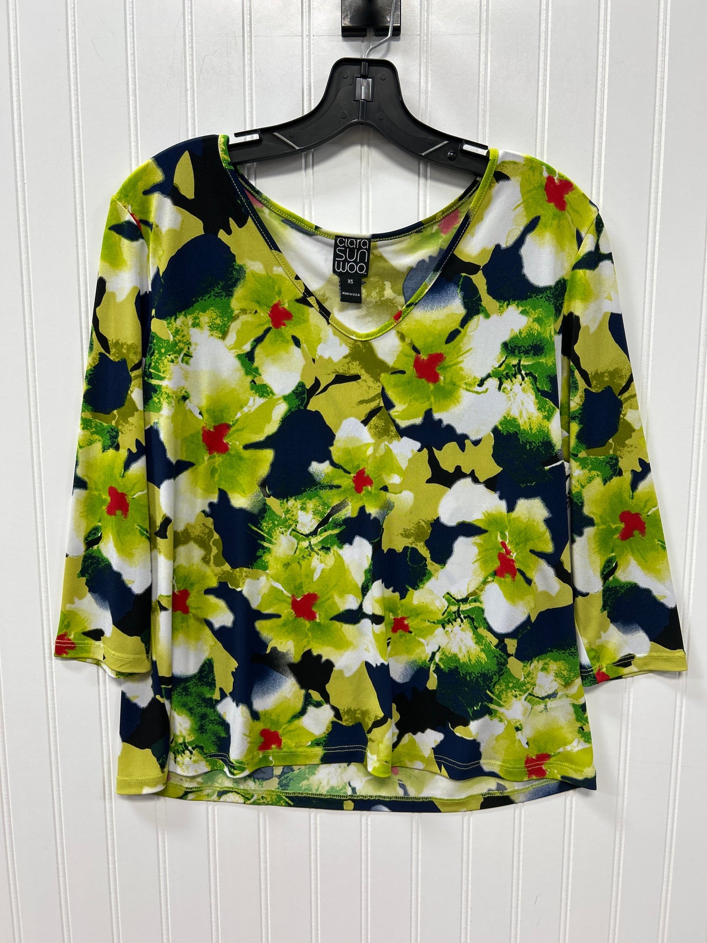 Top Ls By Clara Sun Woo In Green, Size:Xs