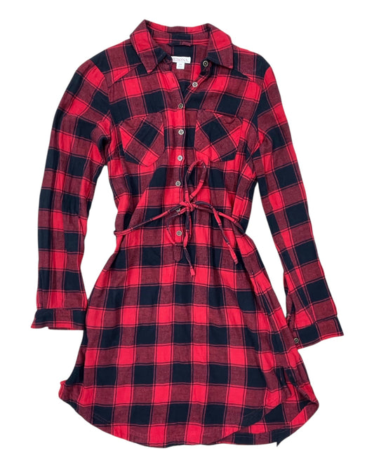 Dress Casual Short By Merona In Black & Red, Size:Xs