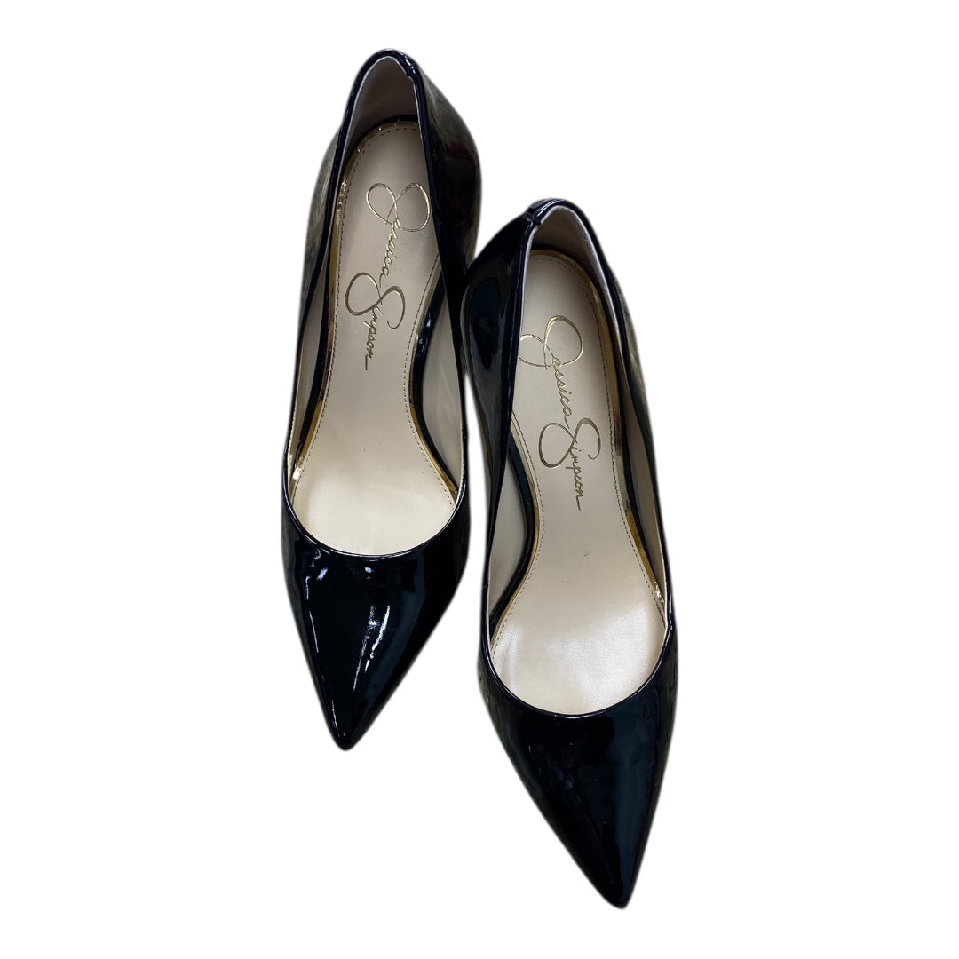 Shoes Heels Stiletto By Jessica Simpson In Black, Size:8