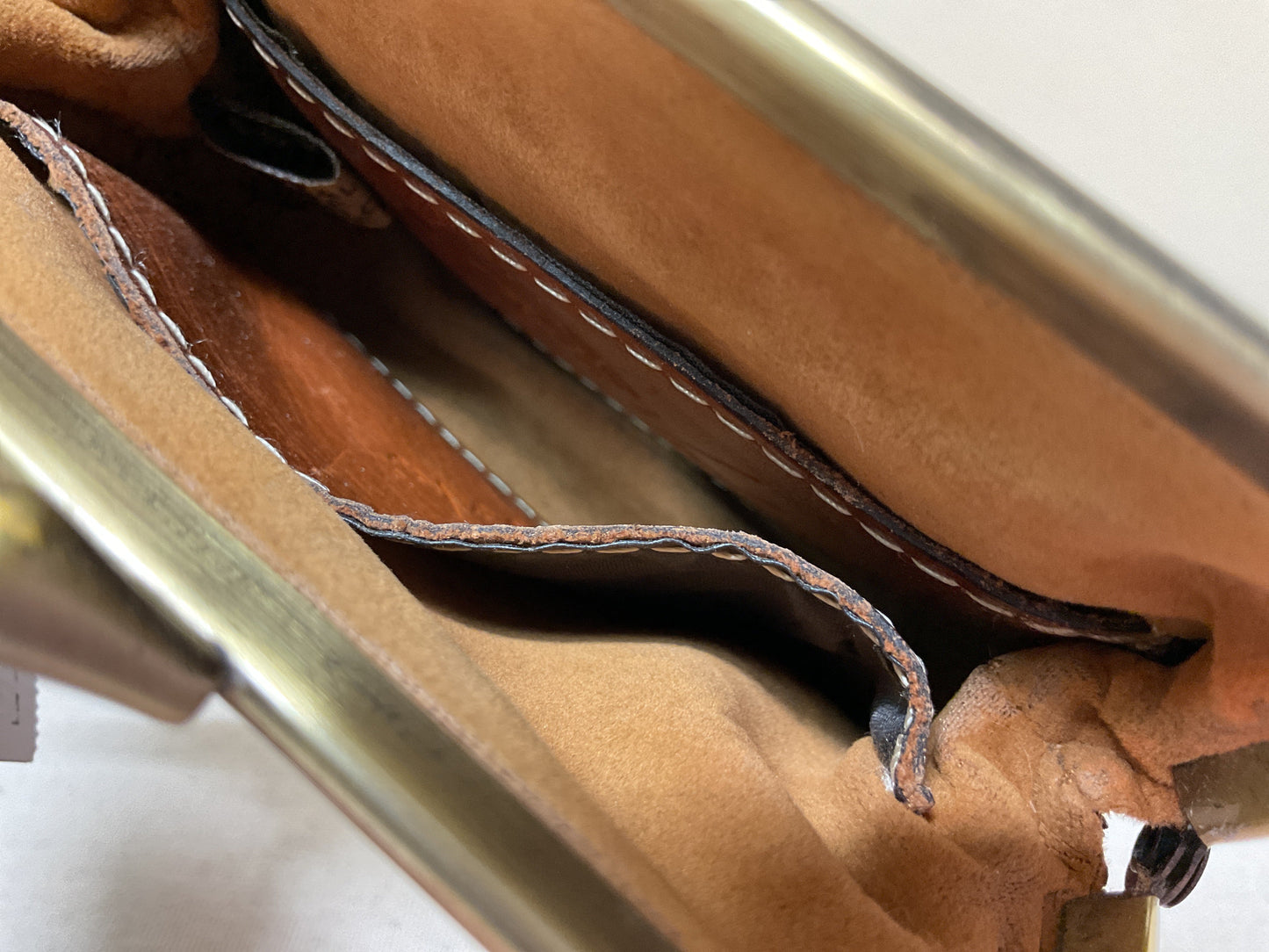 Coin Purse Designer By Patricia Nash In Brown, Size:Small