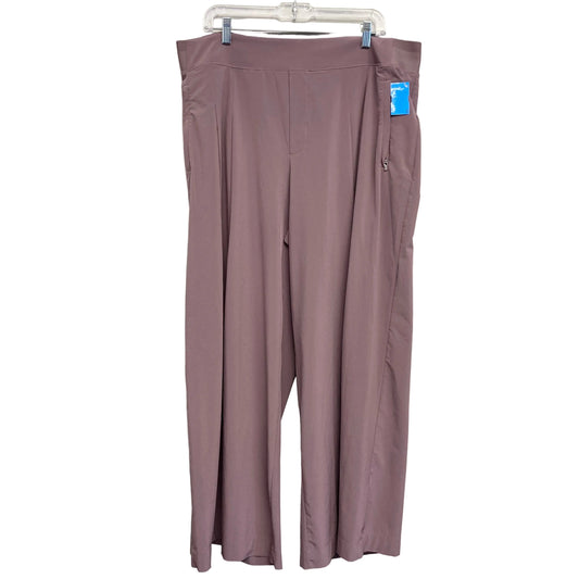Athletic Pants By Athleta In Purple, Size:1X