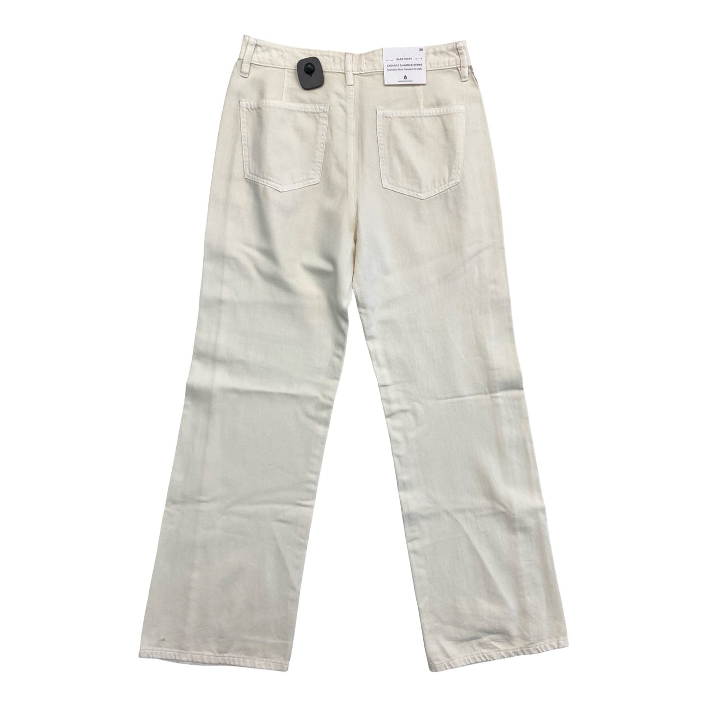 Jeans Straight By Sanctuary In Cream, Size:6