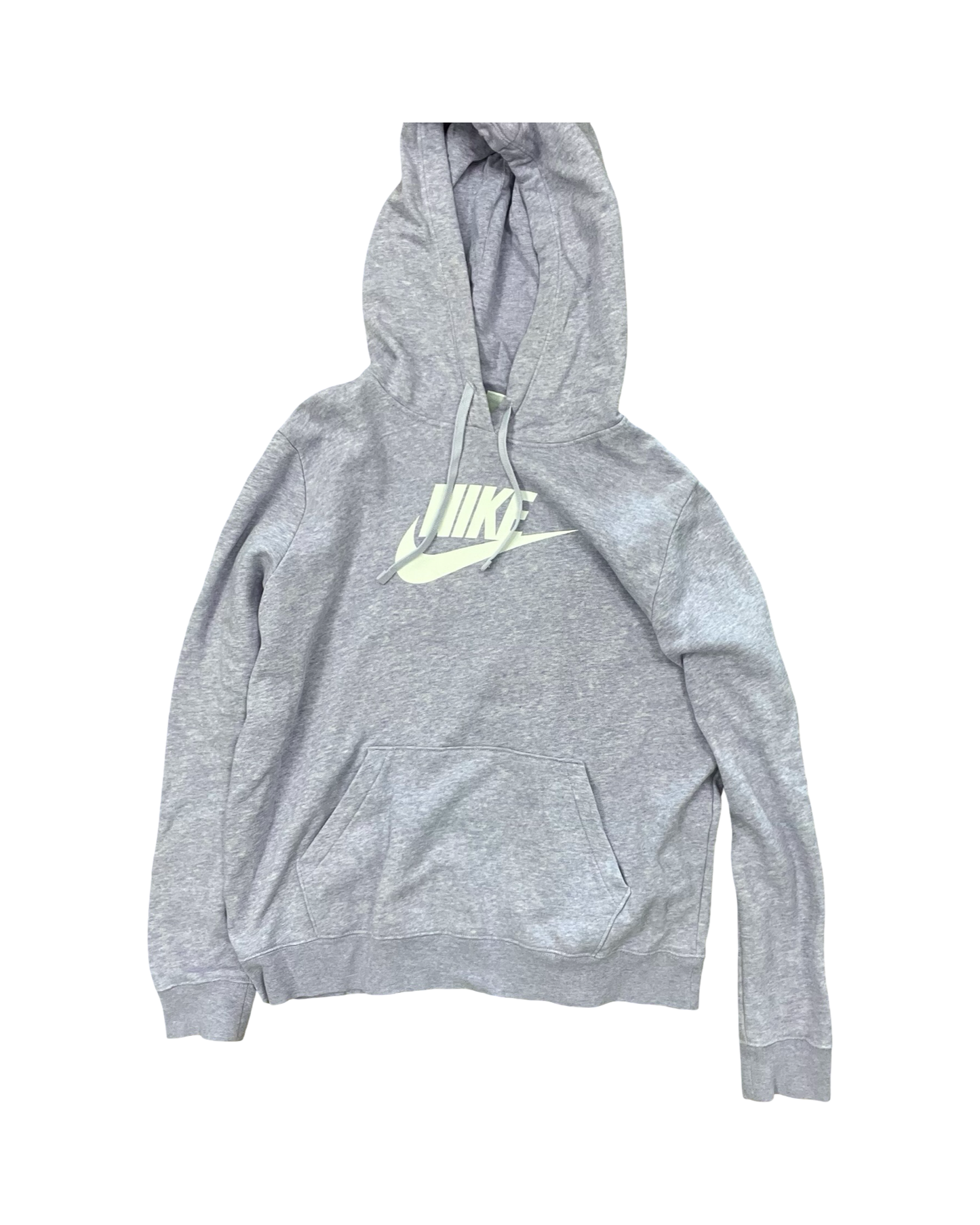 Athletic Sweatshirt Hoodie By Nike In Purple, Size:L