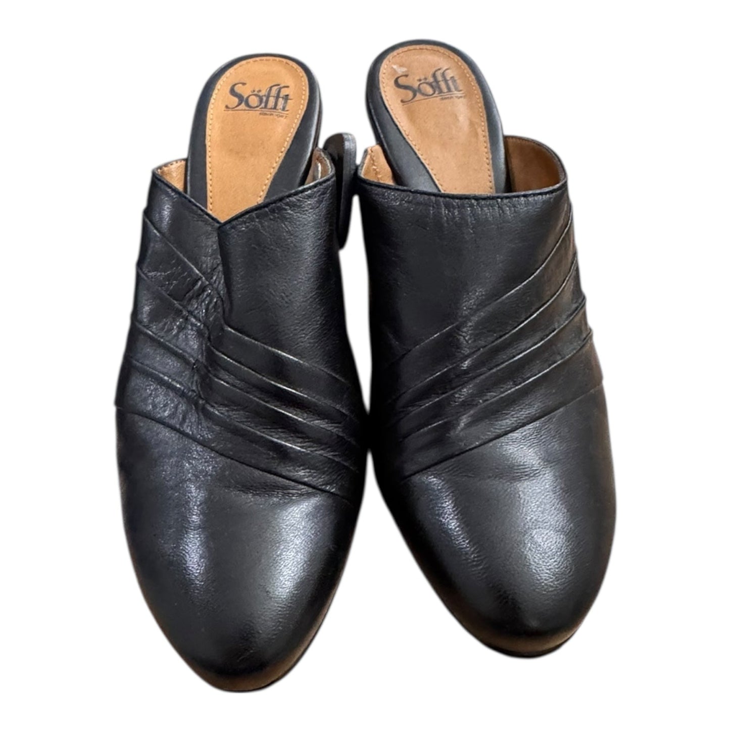 Shoes Heels Kitten By Sofft In Black, Size:10