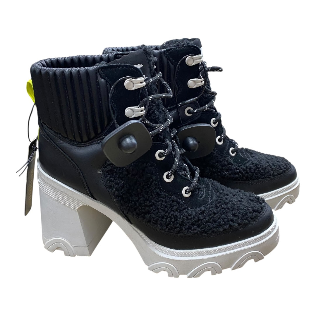 Boots Designer By Sorel In Black & White, Size:7.5
