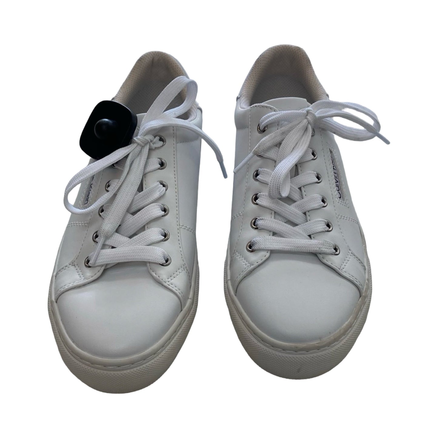 Shoes Athletic By Calvin Klein In White, Size:8