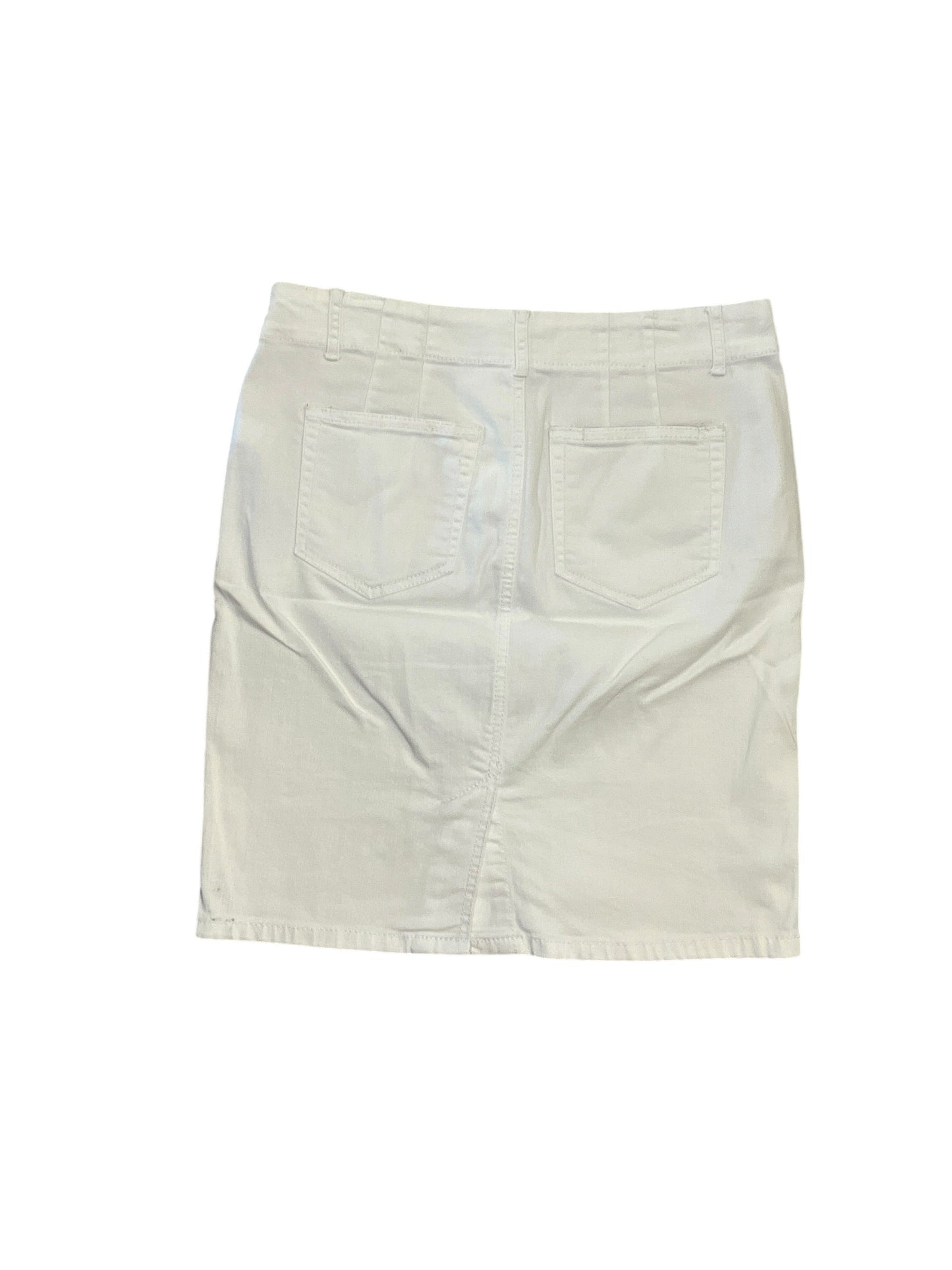 Skirt Midi By J. Jill In White, Size:S