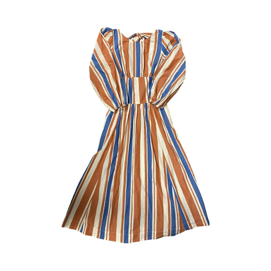 Dress Casual Maxi By Free People In Blue & Orange, Size:S