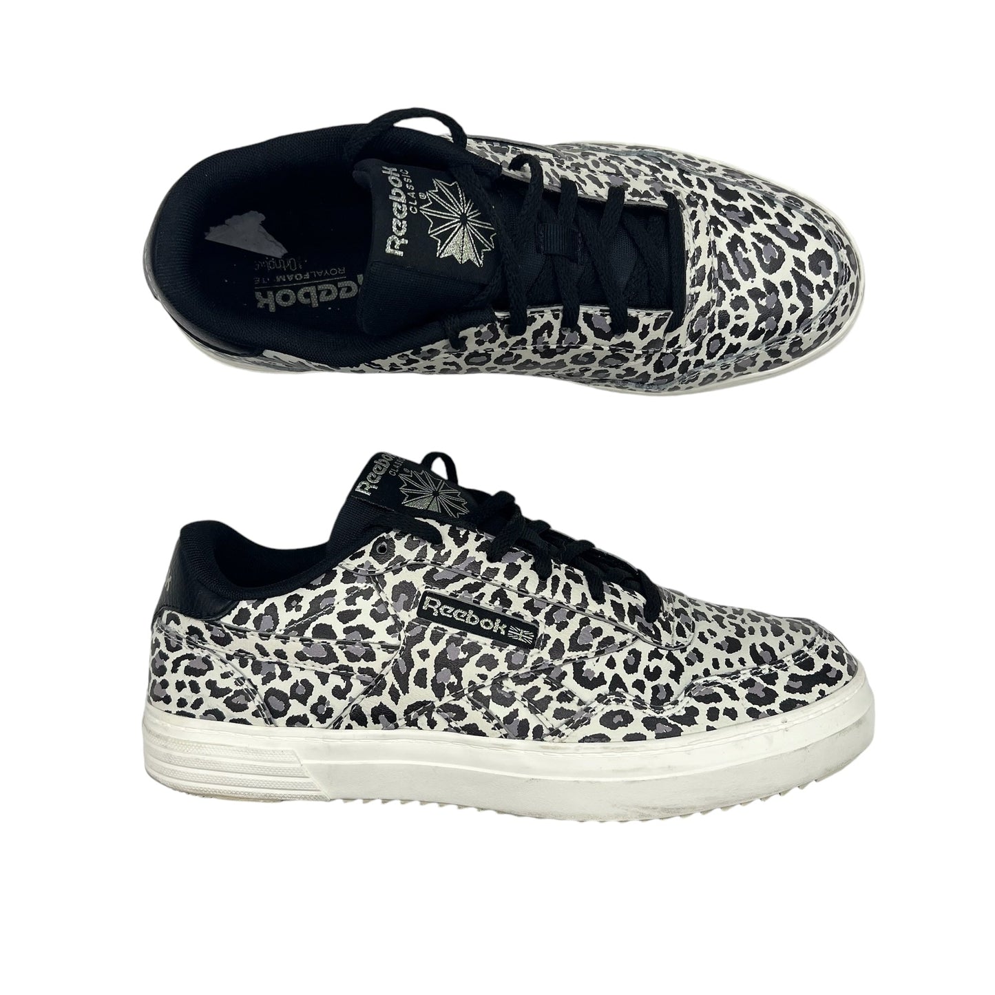 Shoes Sneakers By Reebok In Animal Print, Size:10