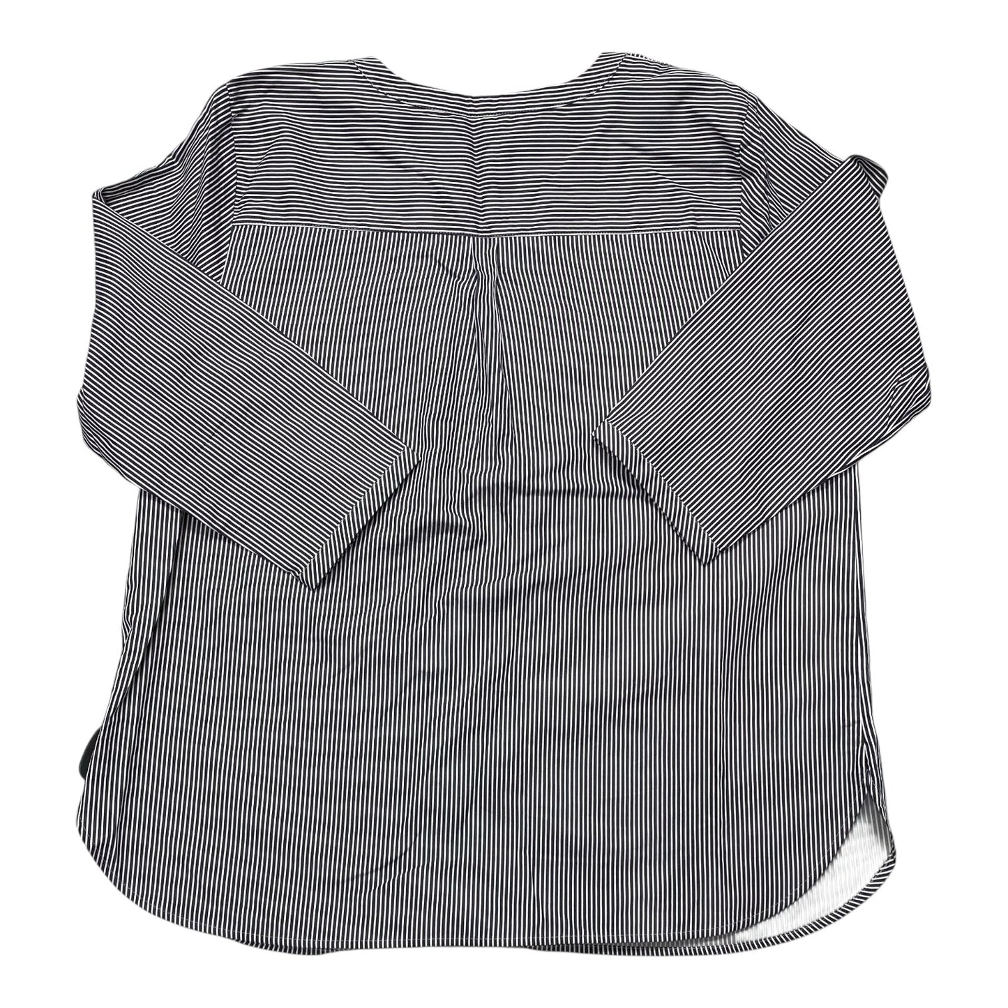 Top Ls By Talbots In Striped Pattern, Size:Xlp