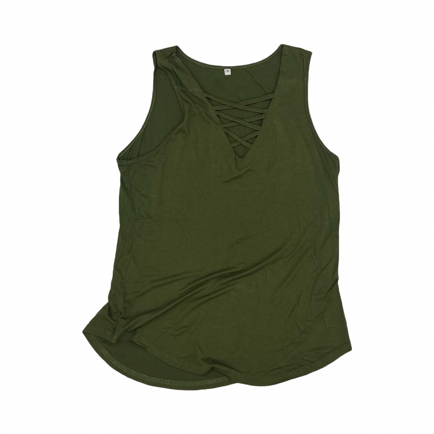 Tank Top By Cmf In Green, Size:M