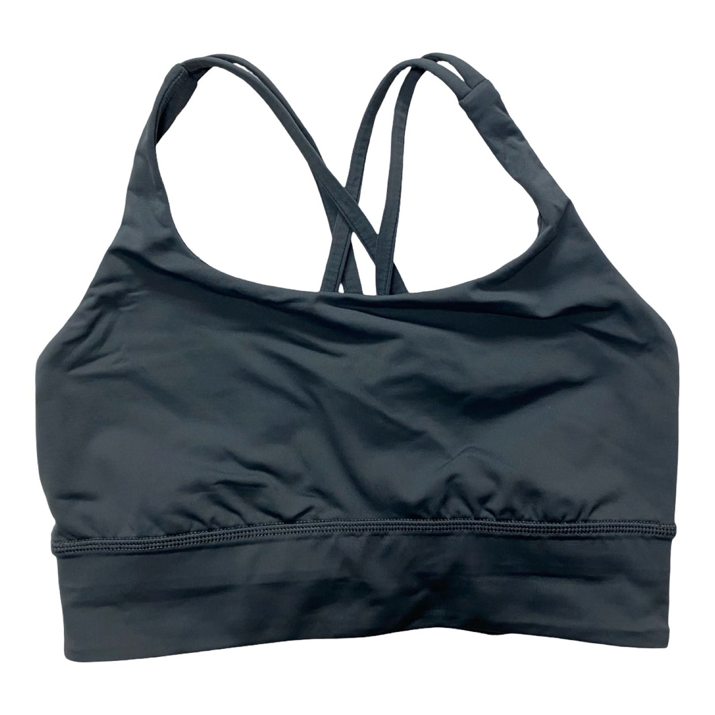 Athletic Bra By Lululemon In Grey, Size:8