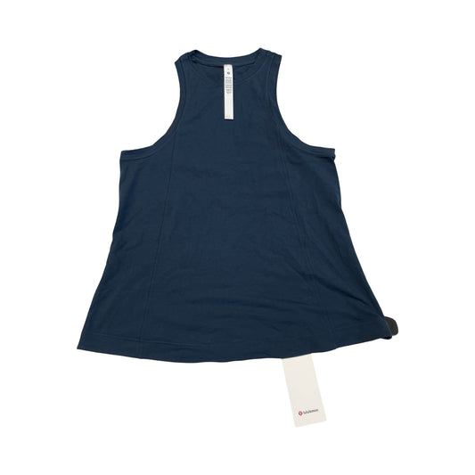Athletic Tank Top By Lululemon In Navy, Size:M