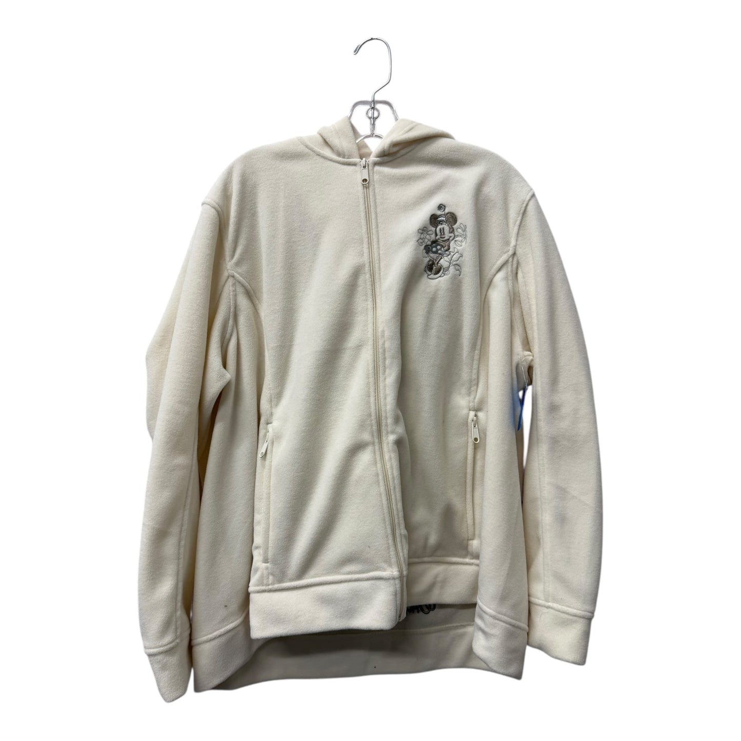 Jacket Fleece By Disney In Cream, Size:2X