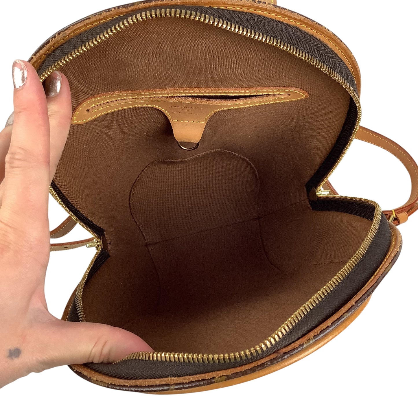 Backpack Luxury Designer By Louis Vuitton, Size: Medium