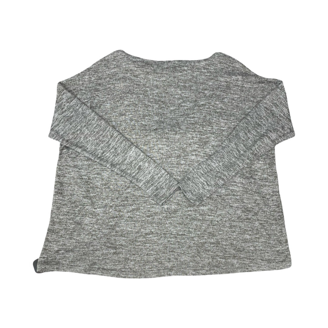 Sweatshirt Hoodie By Clothes Mentor In Grey, Size:S