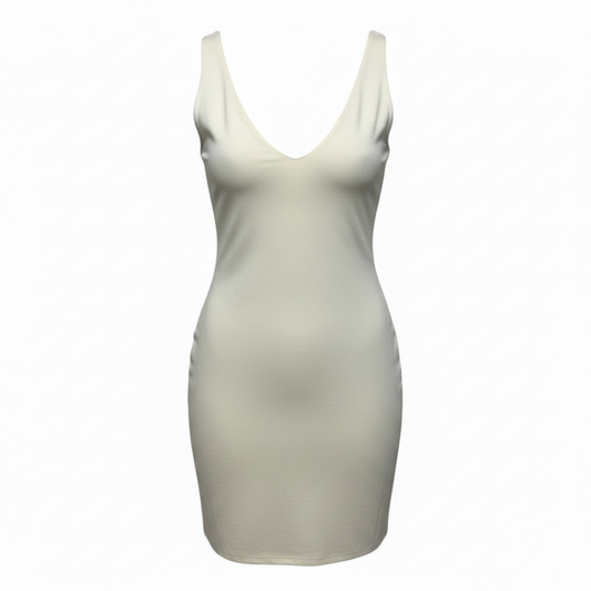 Taylen Mini Dress By Reformation In Cream, Size: S