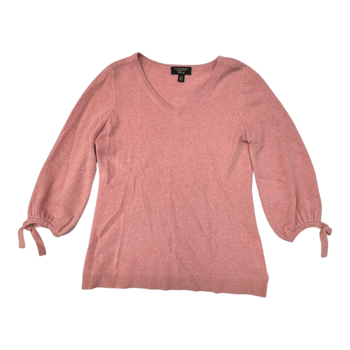 Sweater Cashmere By Charter Club In Pink, Size:Xs