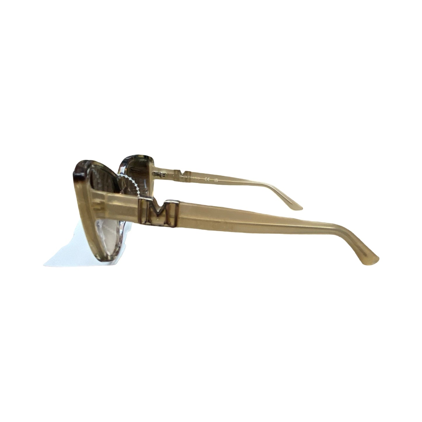 Sunglasses Designer By Marciano In Brown, Size: