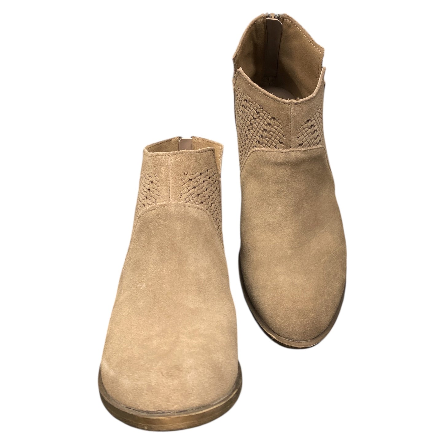 Boots Ankle Heels By Kensie In Brown, Size:8