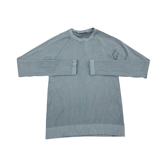 Athletic Top Ls Crewneck By Lululemon In Green, Size:S