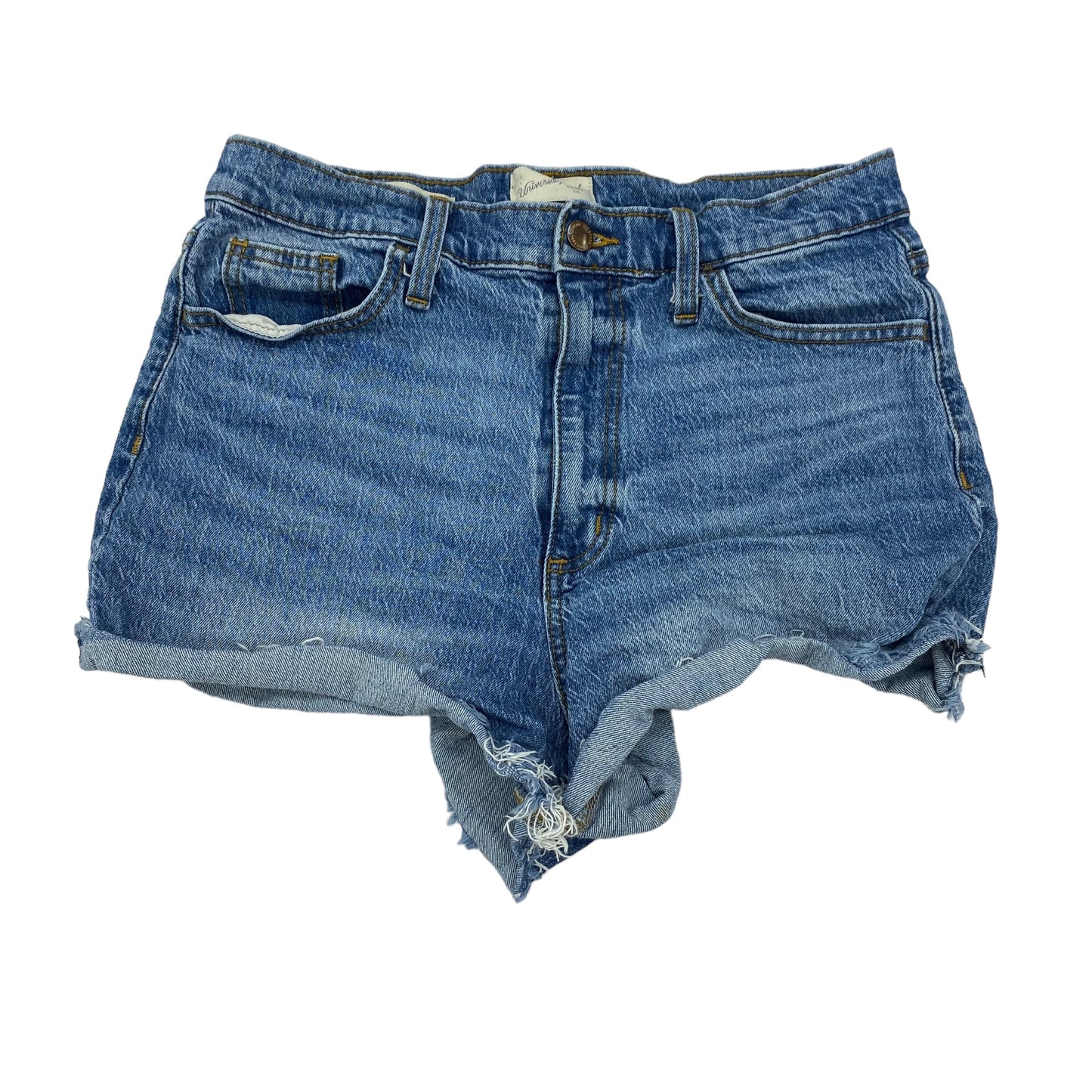 BLUE DENIM UNIVERSAL THREAD SHORTS, Size 8