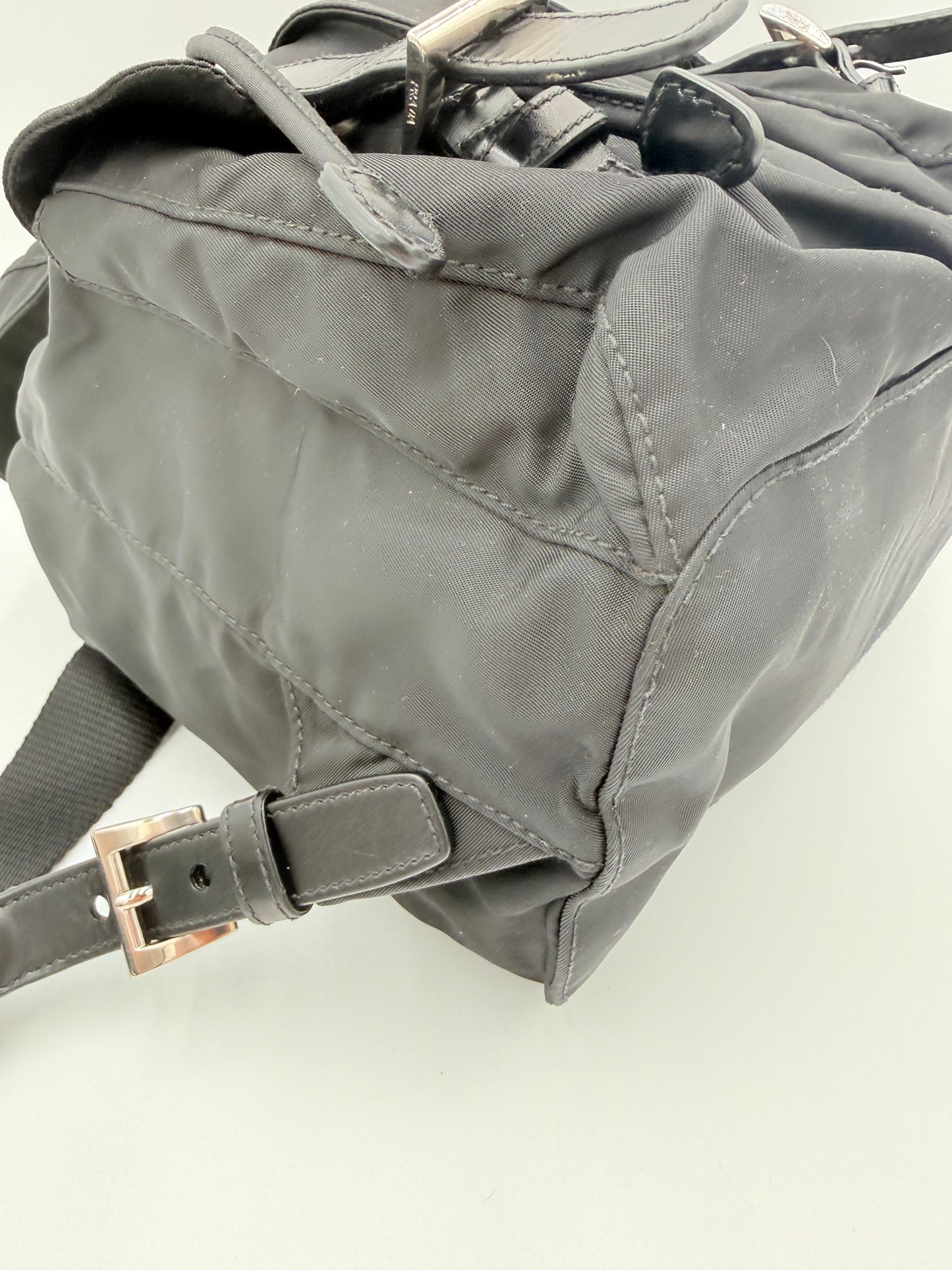 Backpack Luxury Designer By Prada In Black, Size:Small